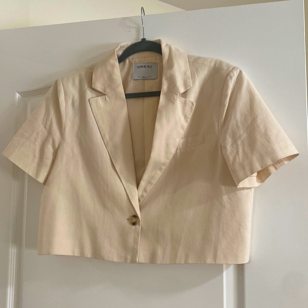 Sophie Rue Cropped Jacket sz L